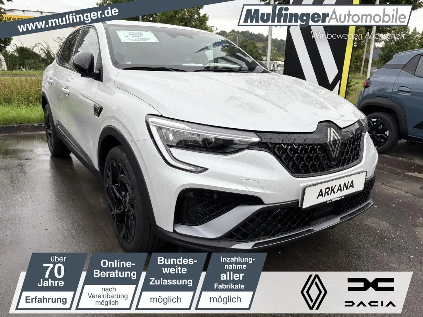 Renault Arkana ESPRIT ALPINE Mild Hybrid 160 EDC Kamera EPH SHZ Weiß - 1