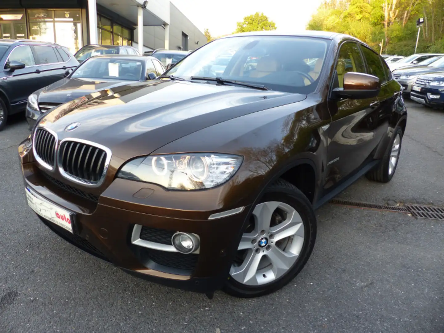 BMW X6 (E71) XDRIVE30DA 245CH LUXE Brun - 1
