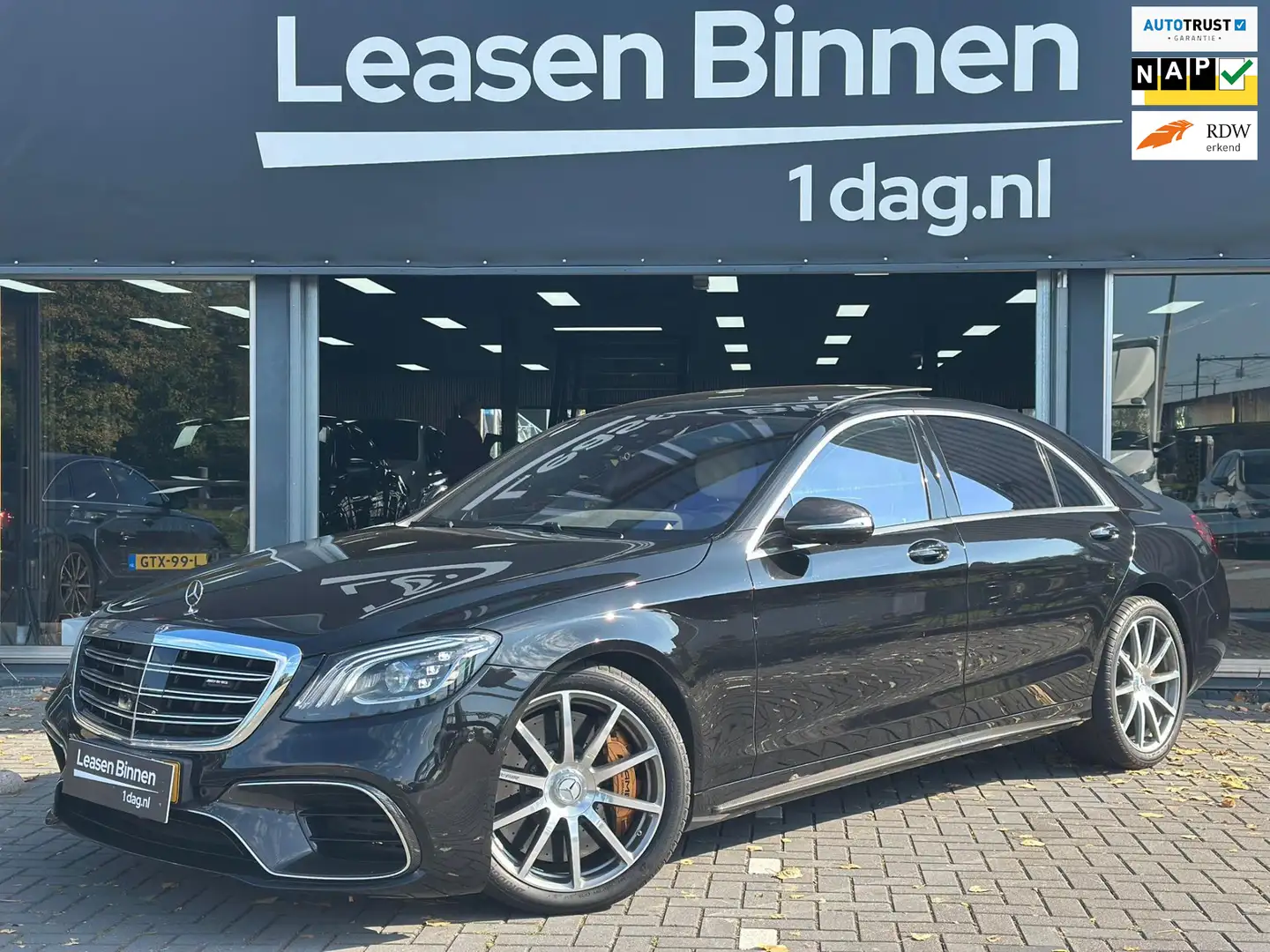Mercedes-Benz S 63 AMG 4Matic+ Lang Premium Plus Negro - 1
