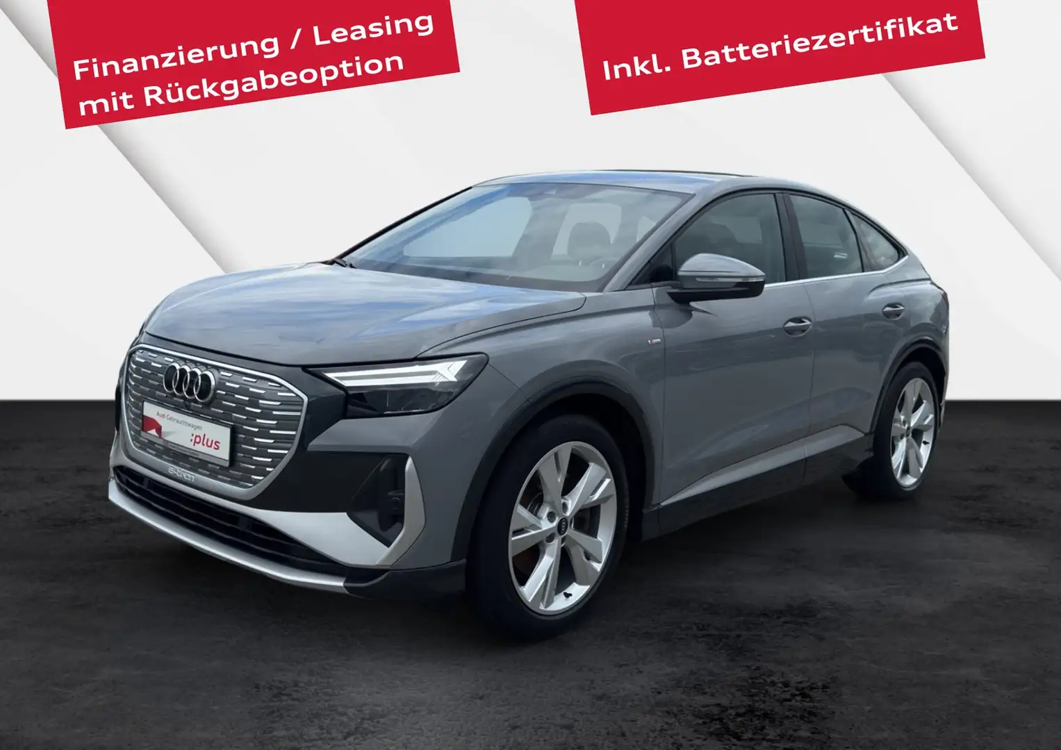 Audi Q4 e-tron Sportback 40 S line AHK Navi Assistenzpaket Grau - 2
