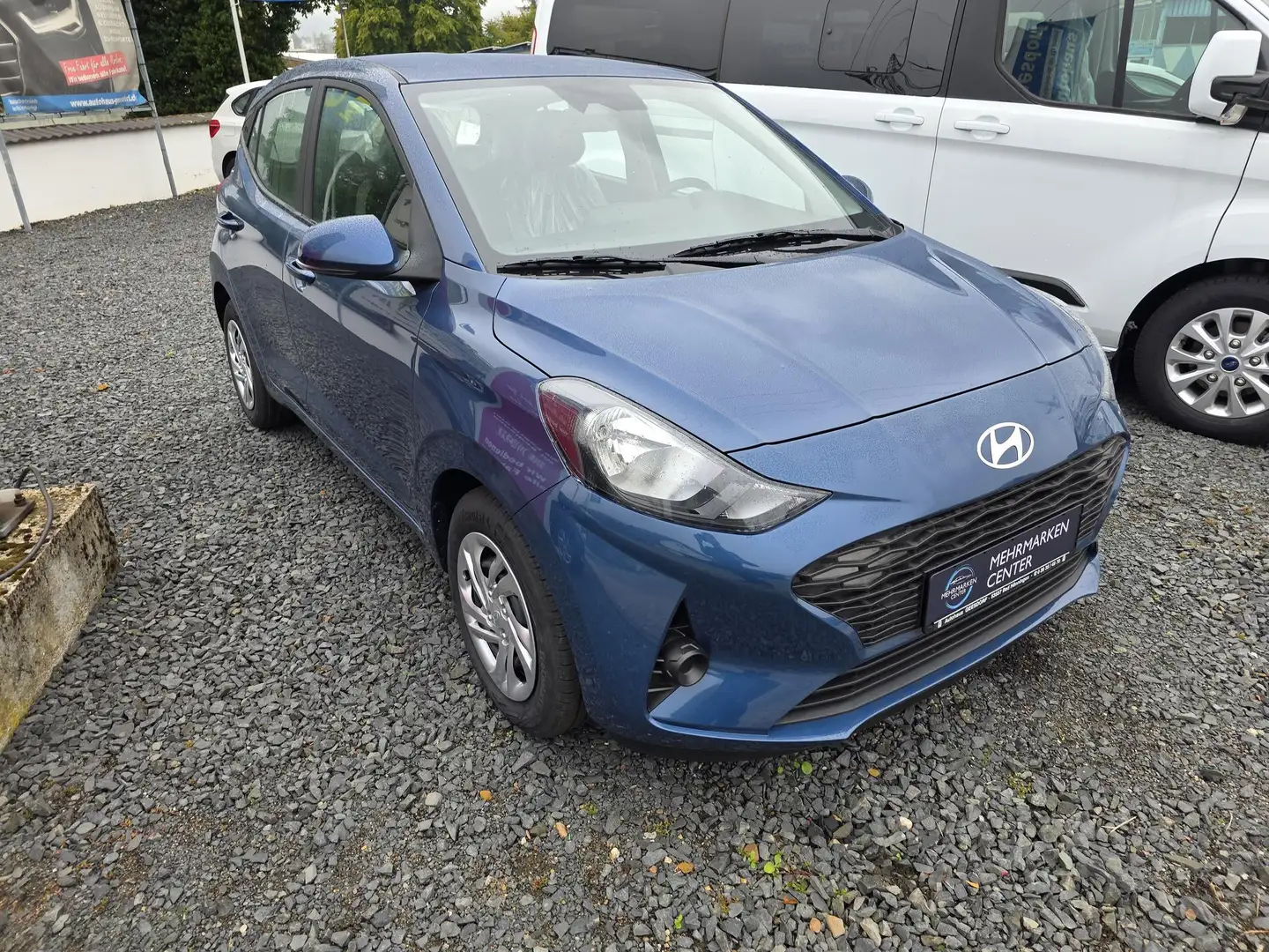 Hyundai i10 1.0 Automatik Navi Klima Kamera Tempomat 46 kW ... Blu/Azzurro - 1