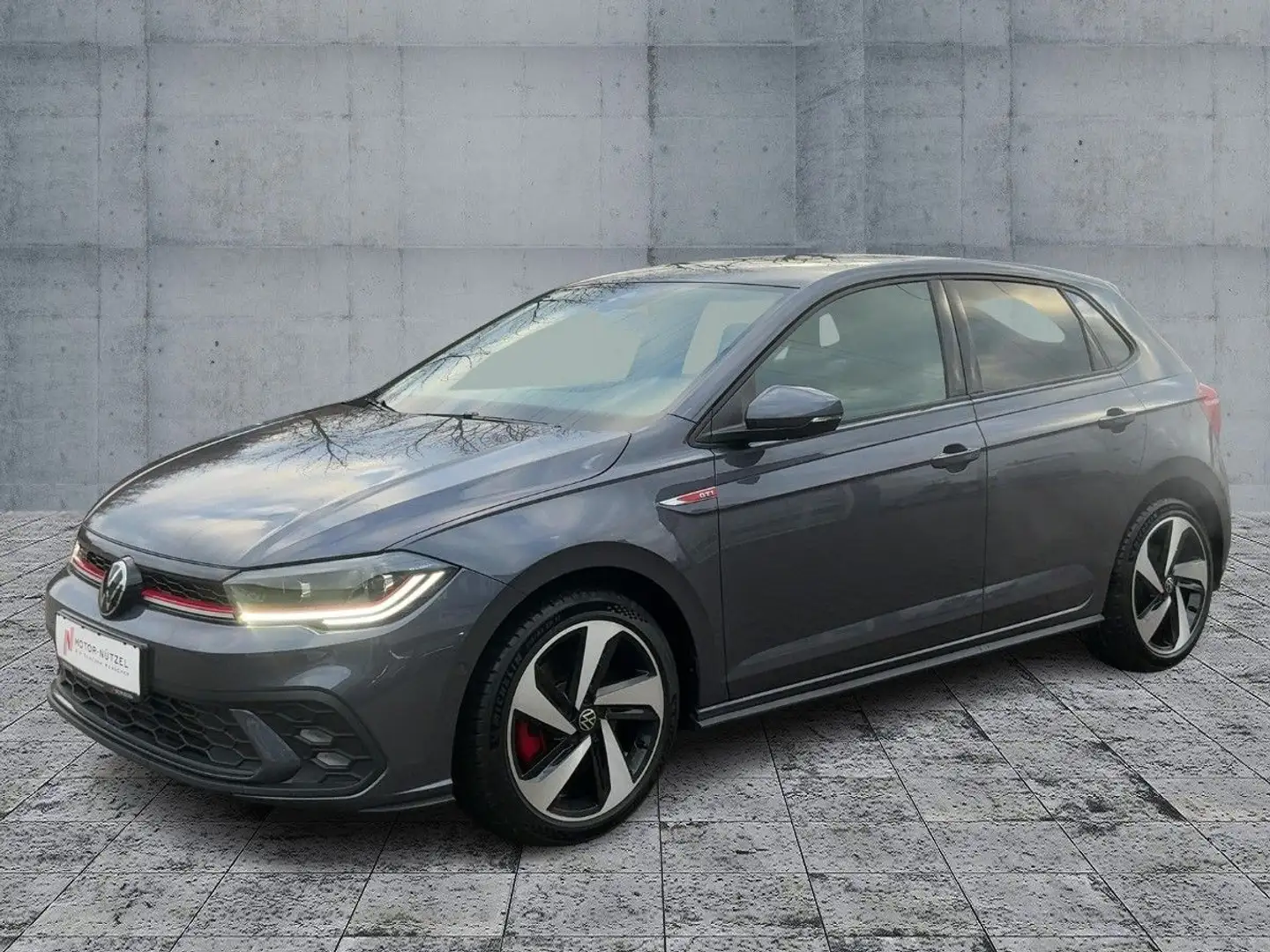 Volkswagen Polo GTI DSG MATRIX+ACC+APP+SHZ+PLA+MFL+DAB+17" Grau - 2