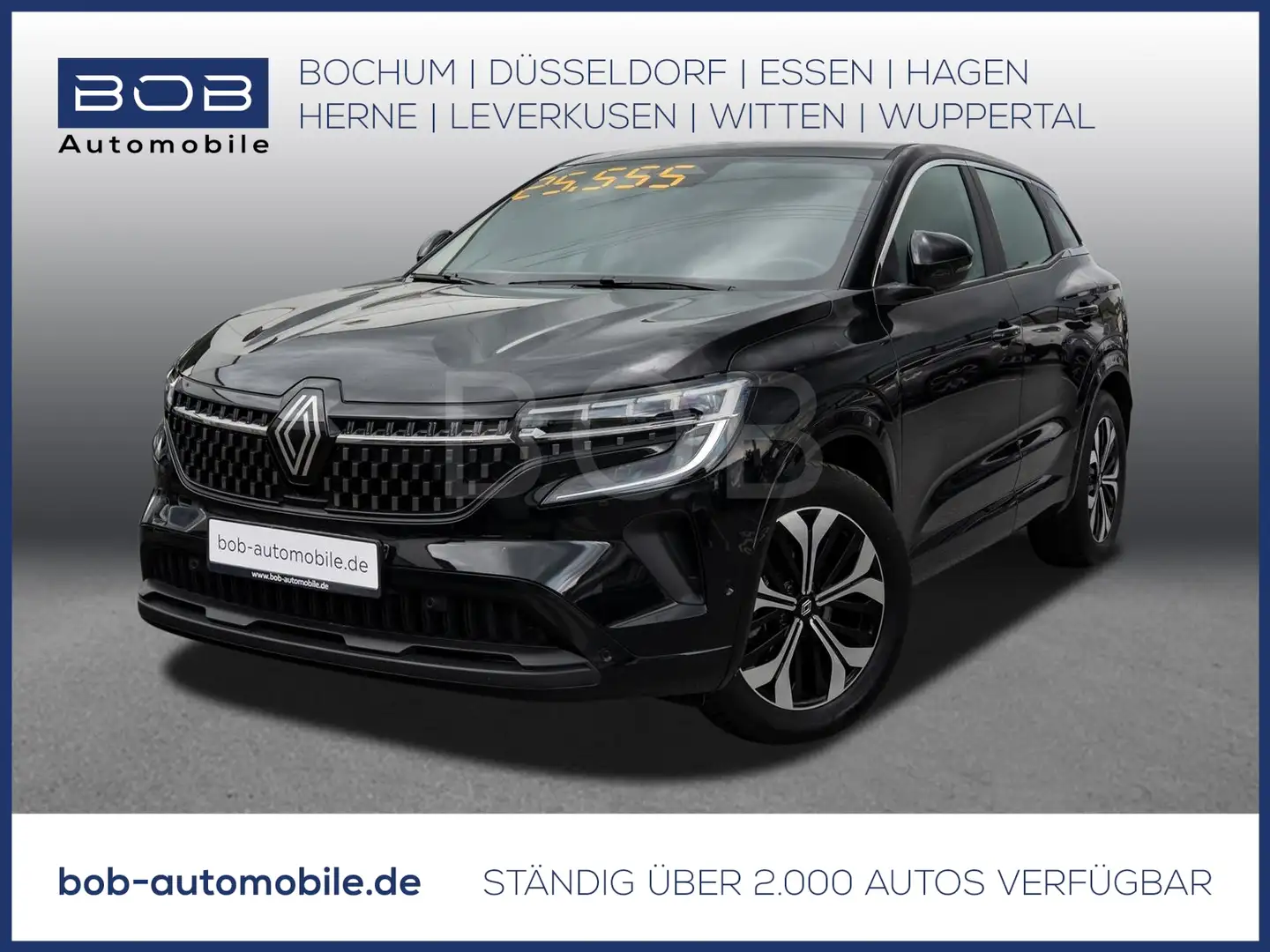 Renault Austral Evolution Mild Hybrid 140 NAVI PDC KLIMA Zwart - 1