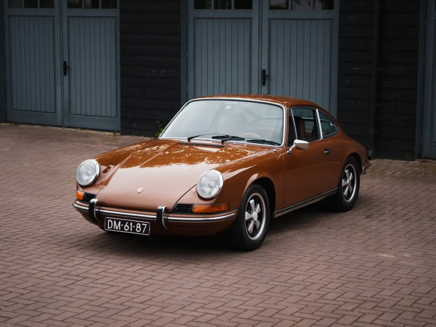 Porsche 911 1972 Ãlklappe Bruin - 2