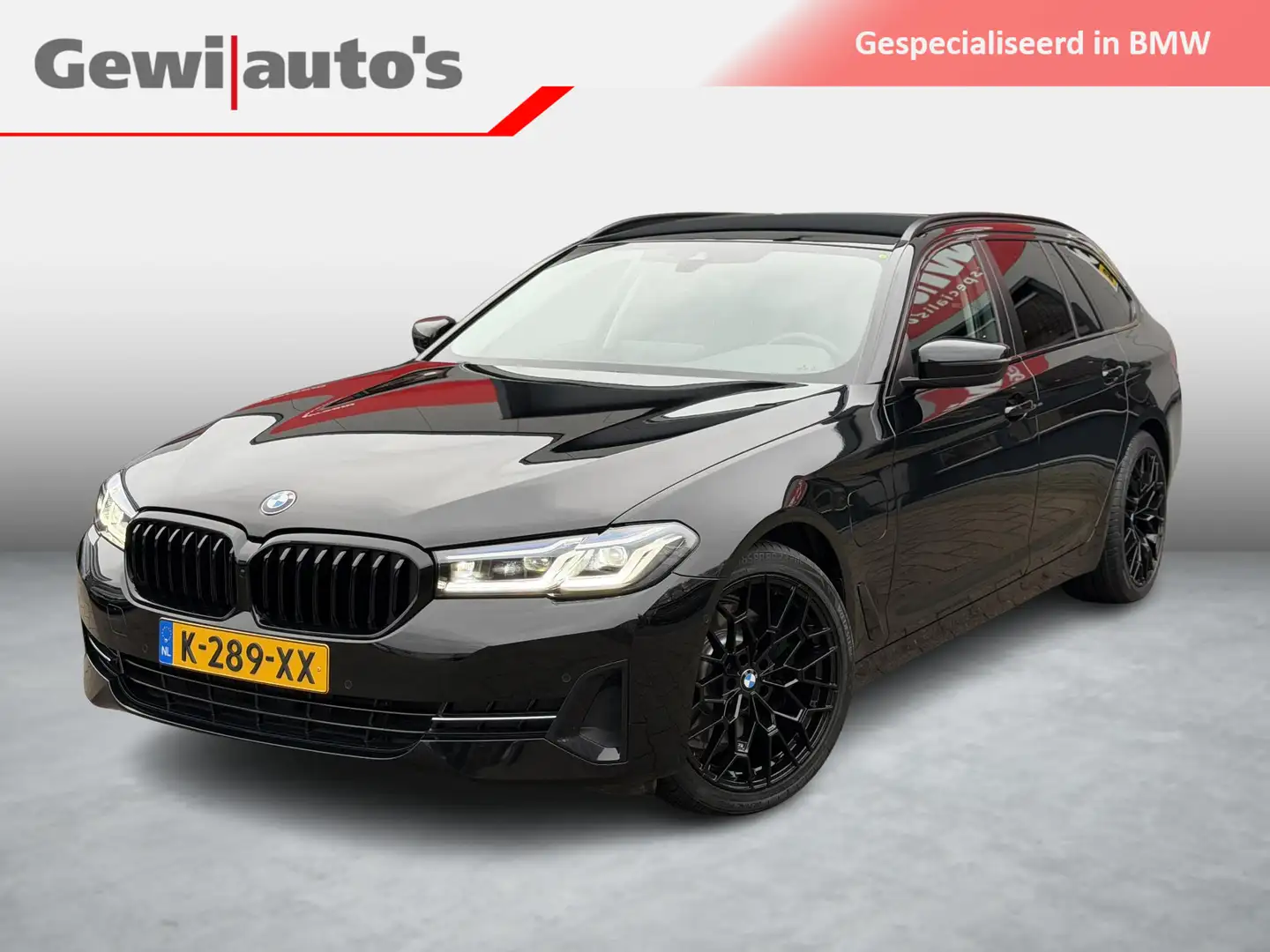 BMW 530 5-serie Touring 530e NL Auto comfort/laser/leder/S Zwart - 1
