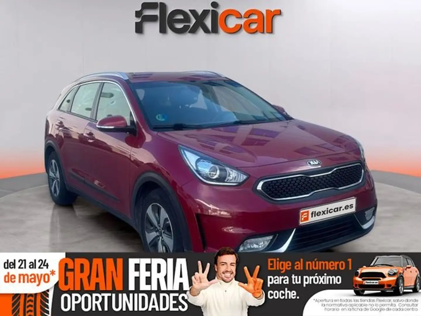 Kia Niro 1.6 GDi Híbrido 104kW (141CV) Concept Rojo - 1