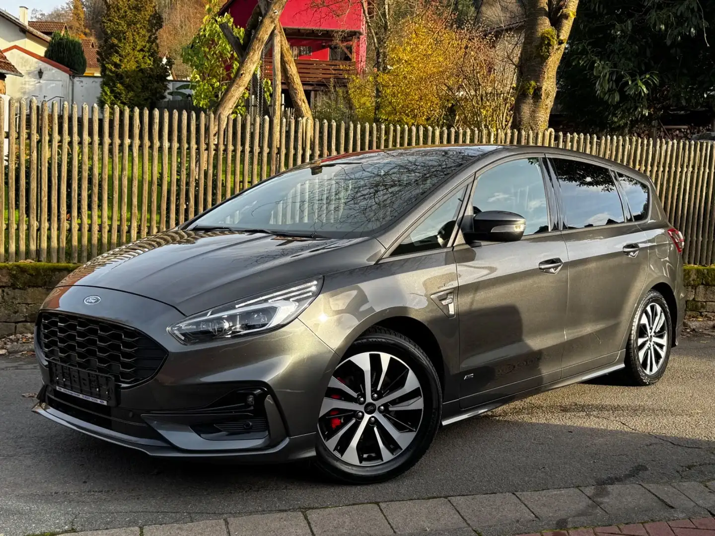 Ford S-Max S-MAX ST-Line 4x4*LED*NAVI*7SITZER*KAMERA*el.AHK Gris - 1