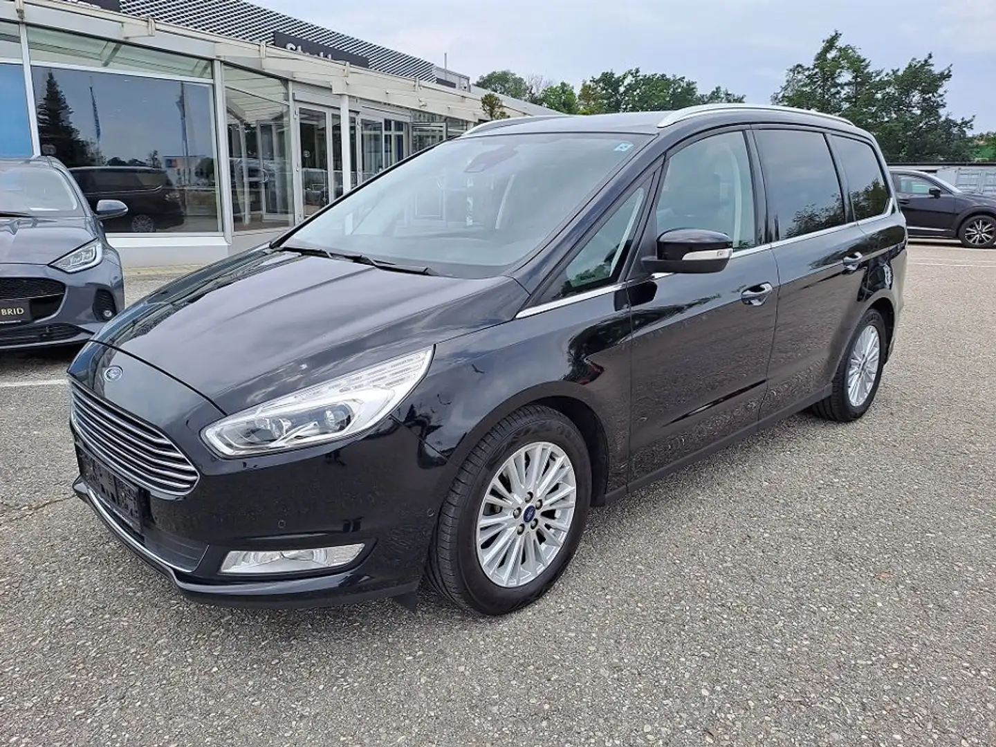 Ford Galaxy 2,0 TDCi Titanium Start/Stop Powershift Schwarz - 1