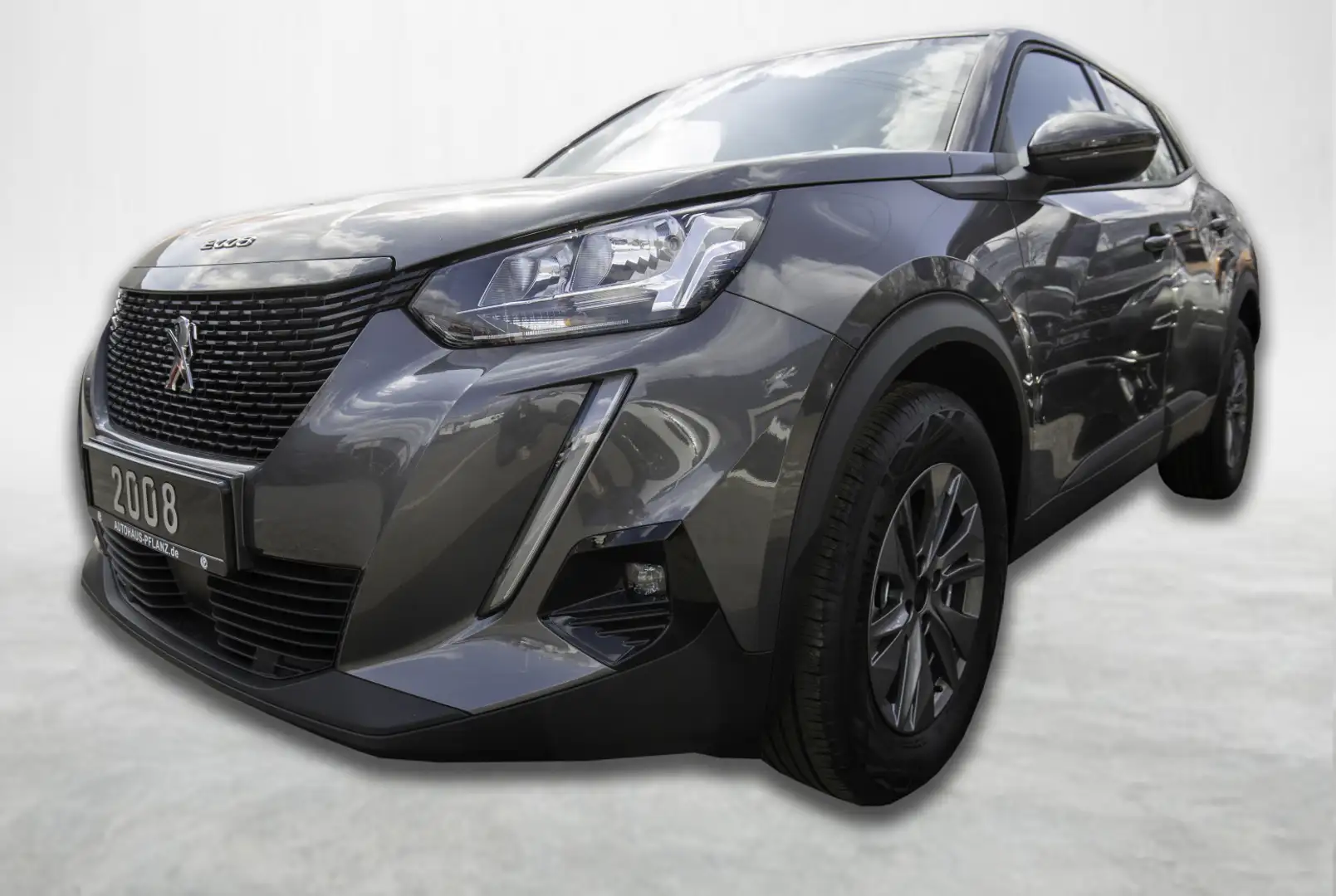 Peugeot 2008 Active 1.2 PureTech 130 EAT8 Gris - 1