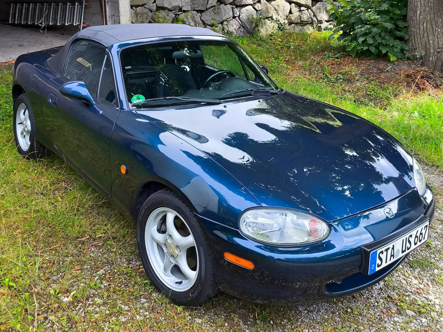 Mazda MX-5 Service, Zahnriemen, Sommerreifen alles NEU Синий - 1