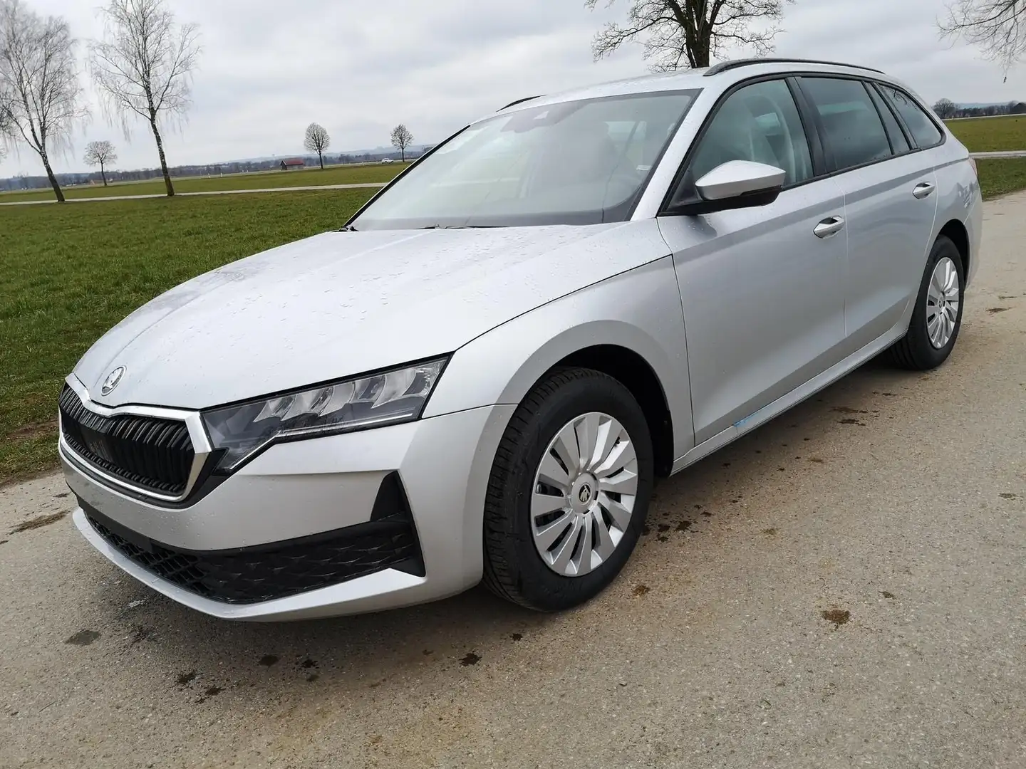 Skoda Octavia Kombi 1.5 TSI DSG ABT AHK Sitzh LED GRA Silber - 1