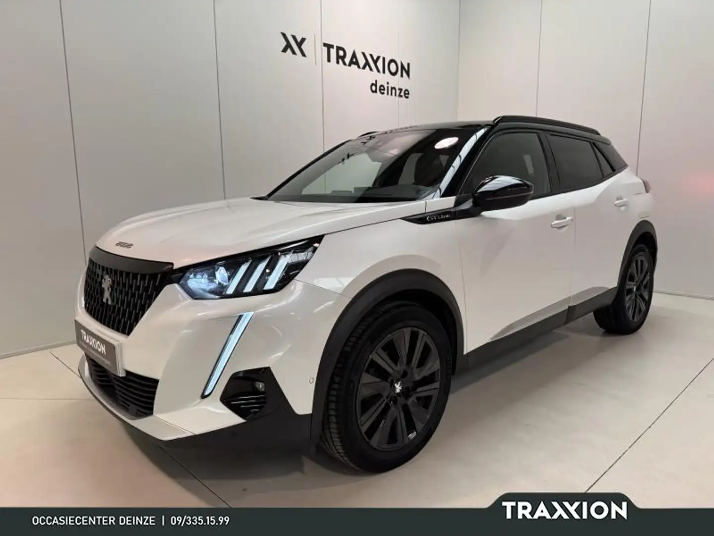 Peugeot 2008 1.2i GT Line S&S LED|GPS|PDC|CRUISE|CAM|CARPLAY|PA Blanc - 1