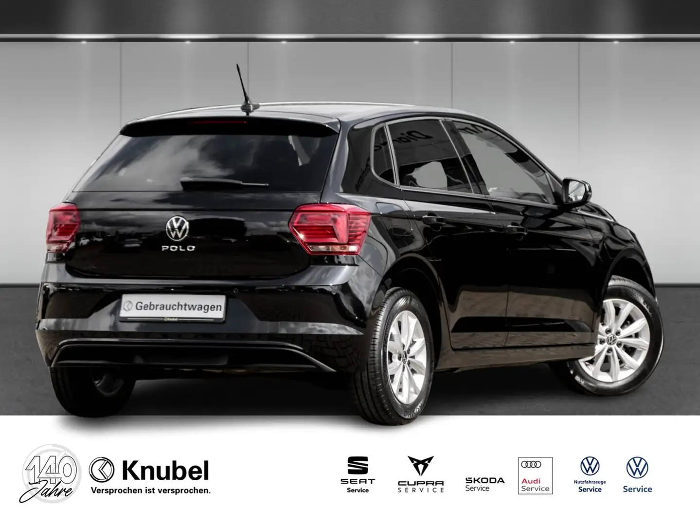 Volkswagen Polo Highline 1.0 TSI NAVI/PDC/SHZ/ALU Schwarz - 2