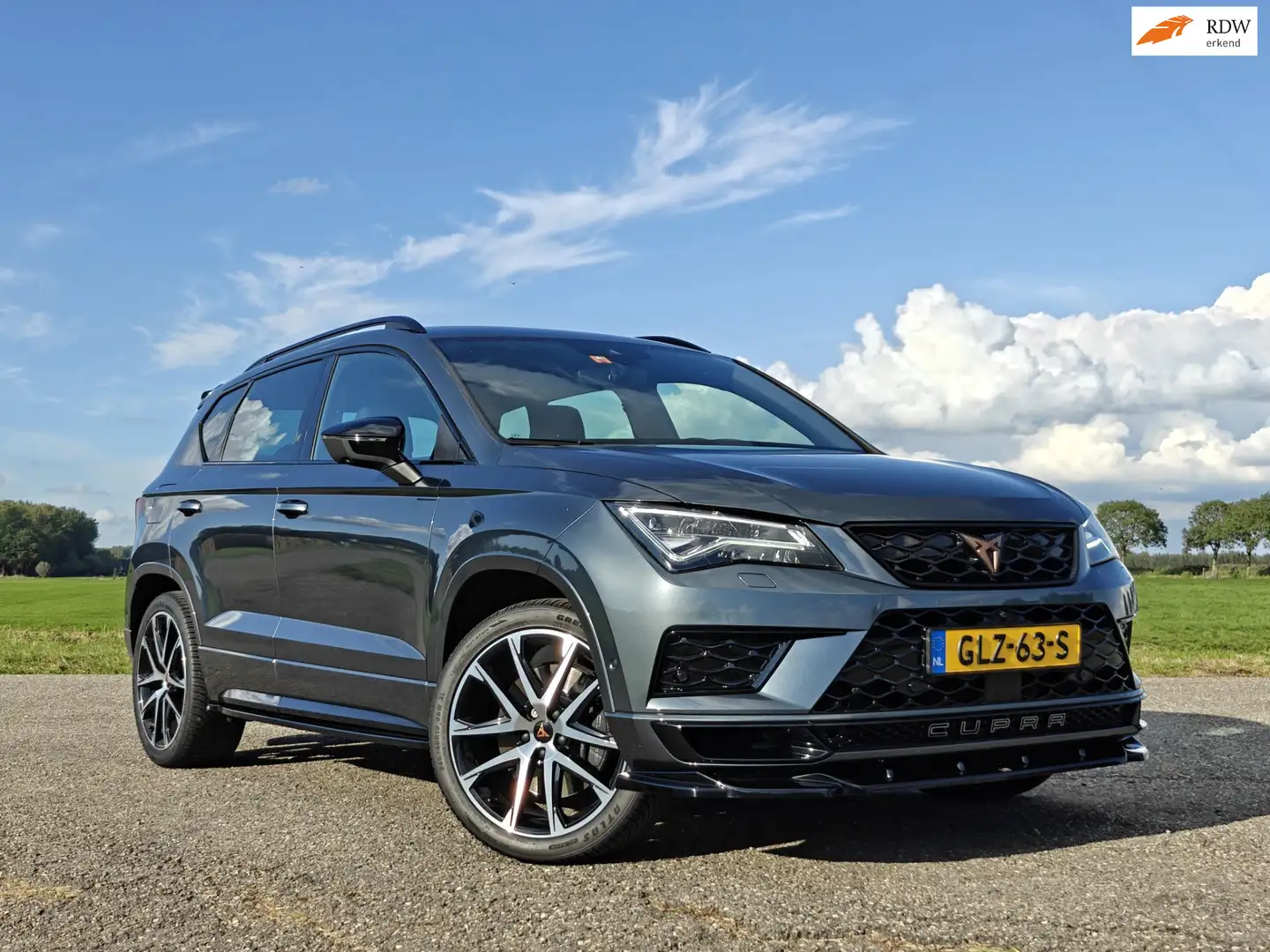 CUPRA Ateca 2.0 TSI 4DRIVE EL.TREK.|360°|ACC|DCC|STAGE 2 Gris - 1