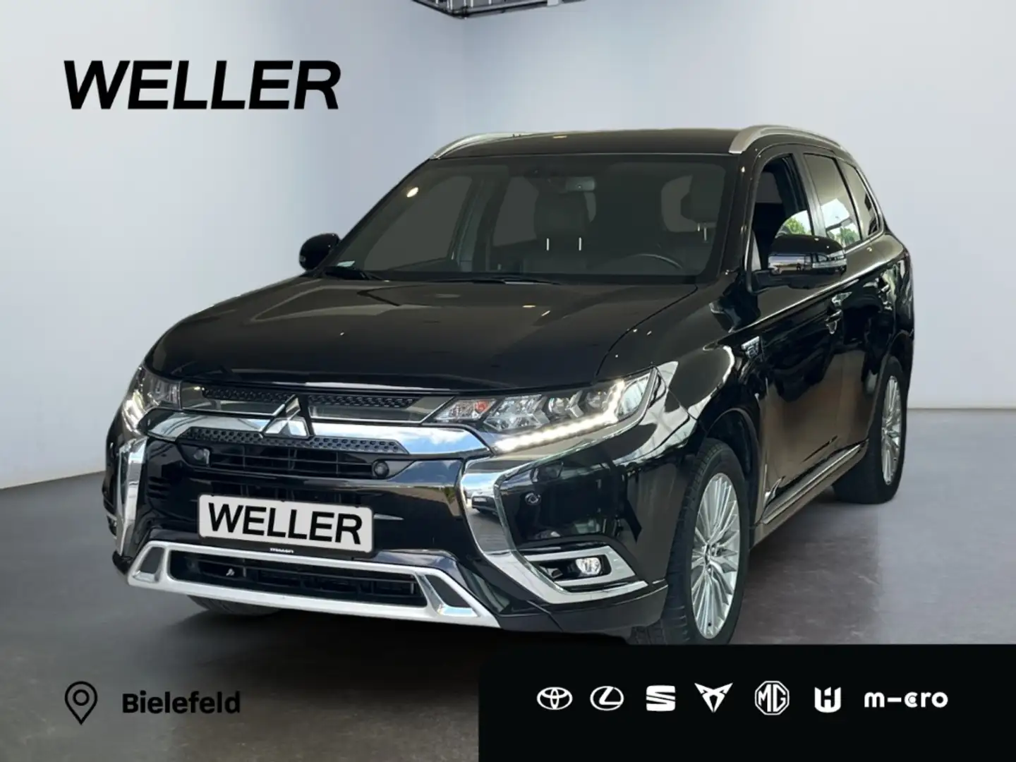 Mitsubishi Outlander 2.4 4WD Plug-In Hybrid Plus *Standhz* Zwart - 1