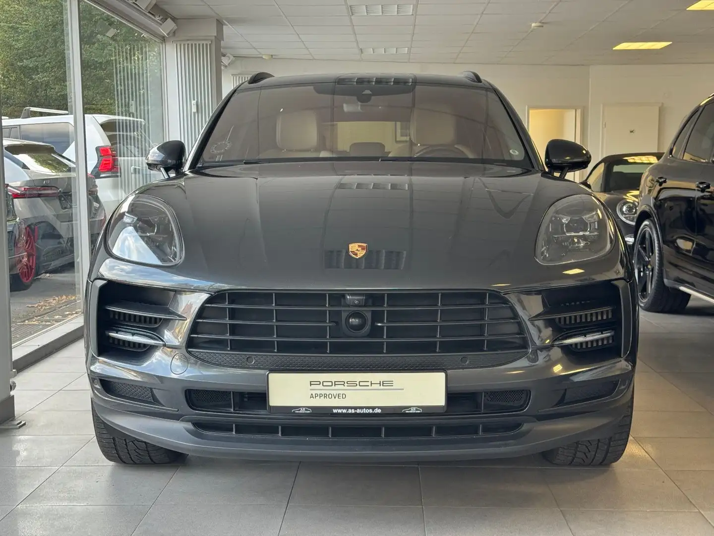 Porsche Macan S 18-Wege Sport Luft Bose LED SWA ACC R21 Gris - 1