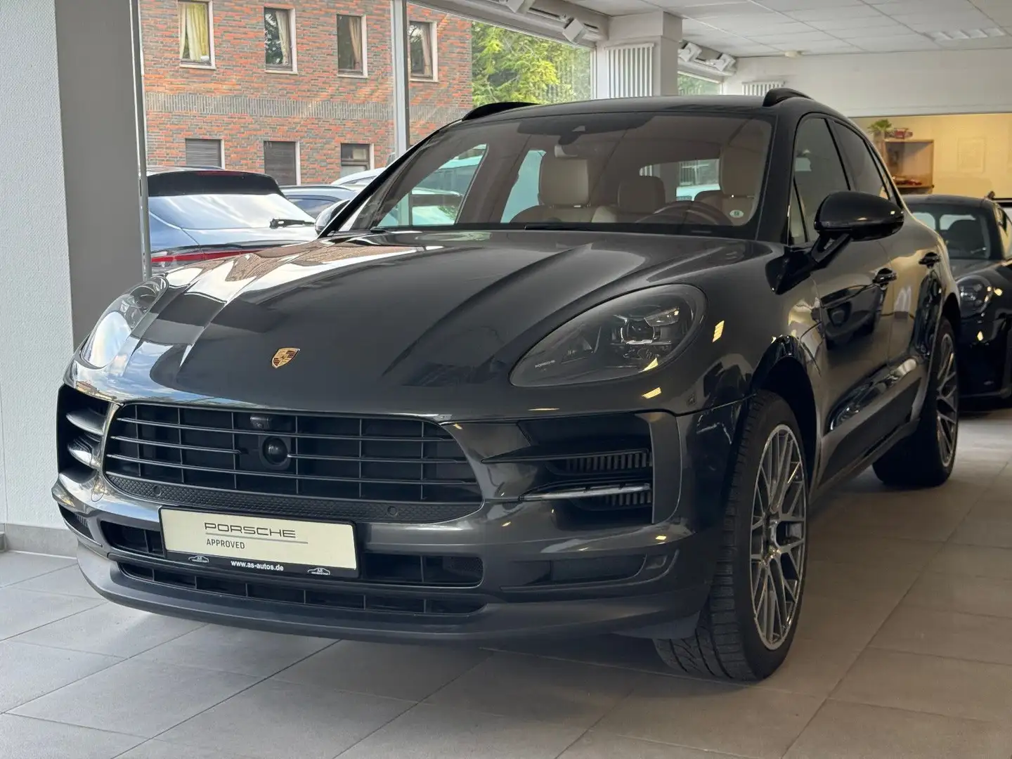 Porsche Macan S 18-Wege Sport Luft Bose LED SWA ACC R21 Grau - 1