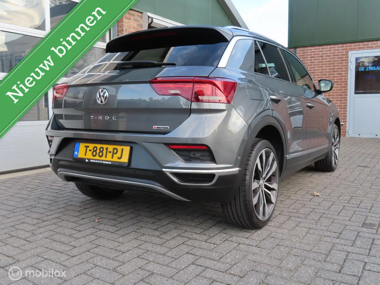 Volkswagen T-Roc 2.0 TSI 4Motion Sport|Afneembare trekhaak|Pano|Bea Gris - 2