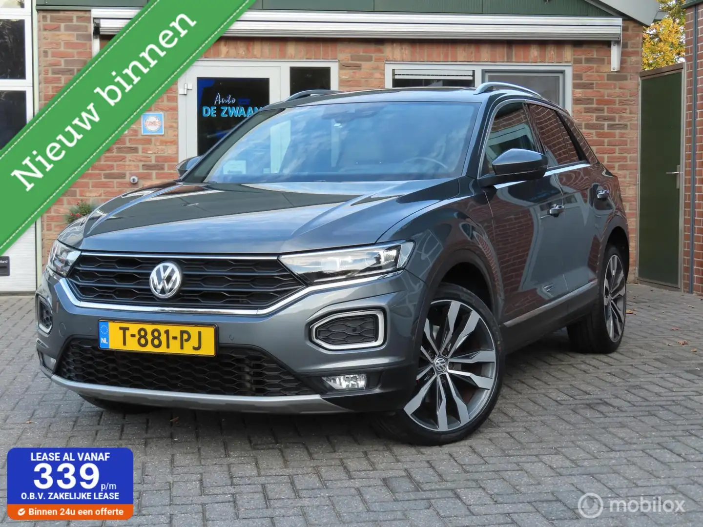 Volkswagen T-Roc 2.0 TSI 4Motion Sport|Afneembare trekhaak|Pano|Bea Gris - 1