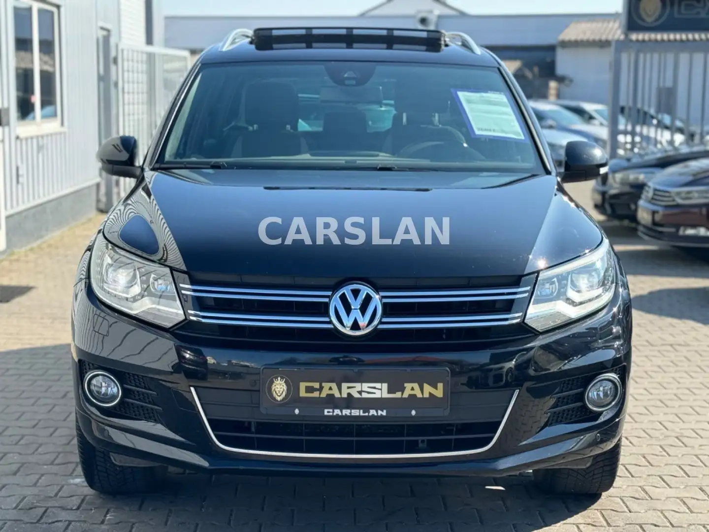 Volkswagen Tiguan 2.0 TDI DSG 4MOTION "2.HAND+LED+AHK+PANO" Schwarz - 2