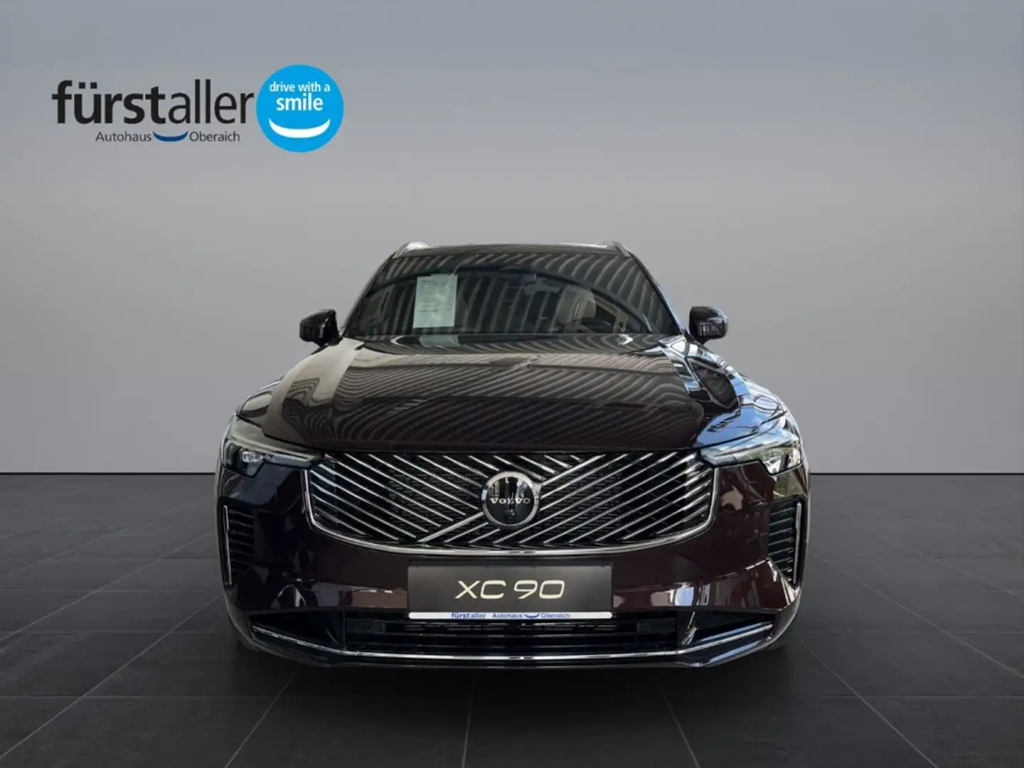 Volvo XC90 Ultra, T8 AWD Plug-in Hybrid, Elektrisch/Benzin, Bright, 7 S Rot - 2