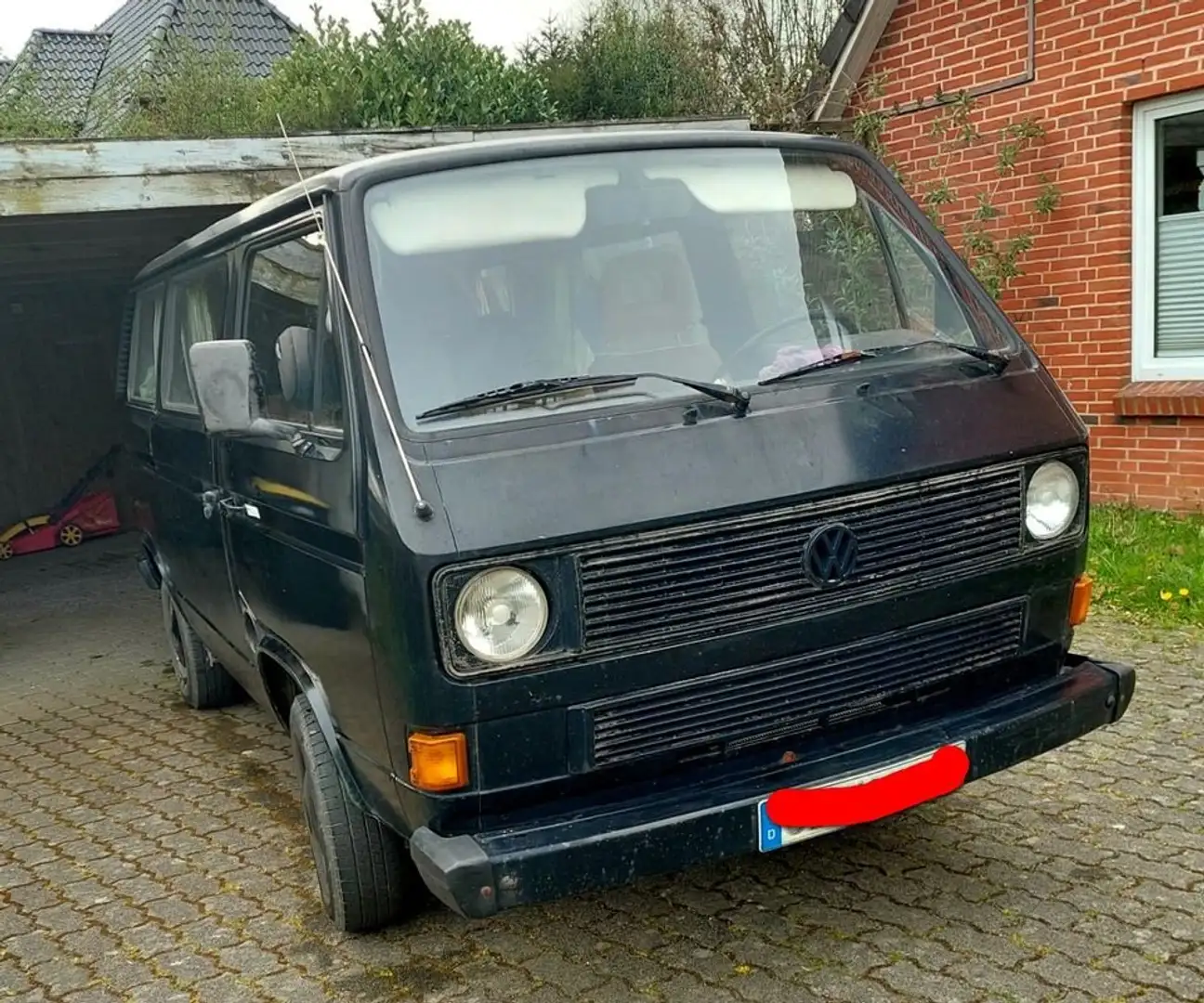 Volkswagen T3 Transporter 253 2B2 Fekete - 2