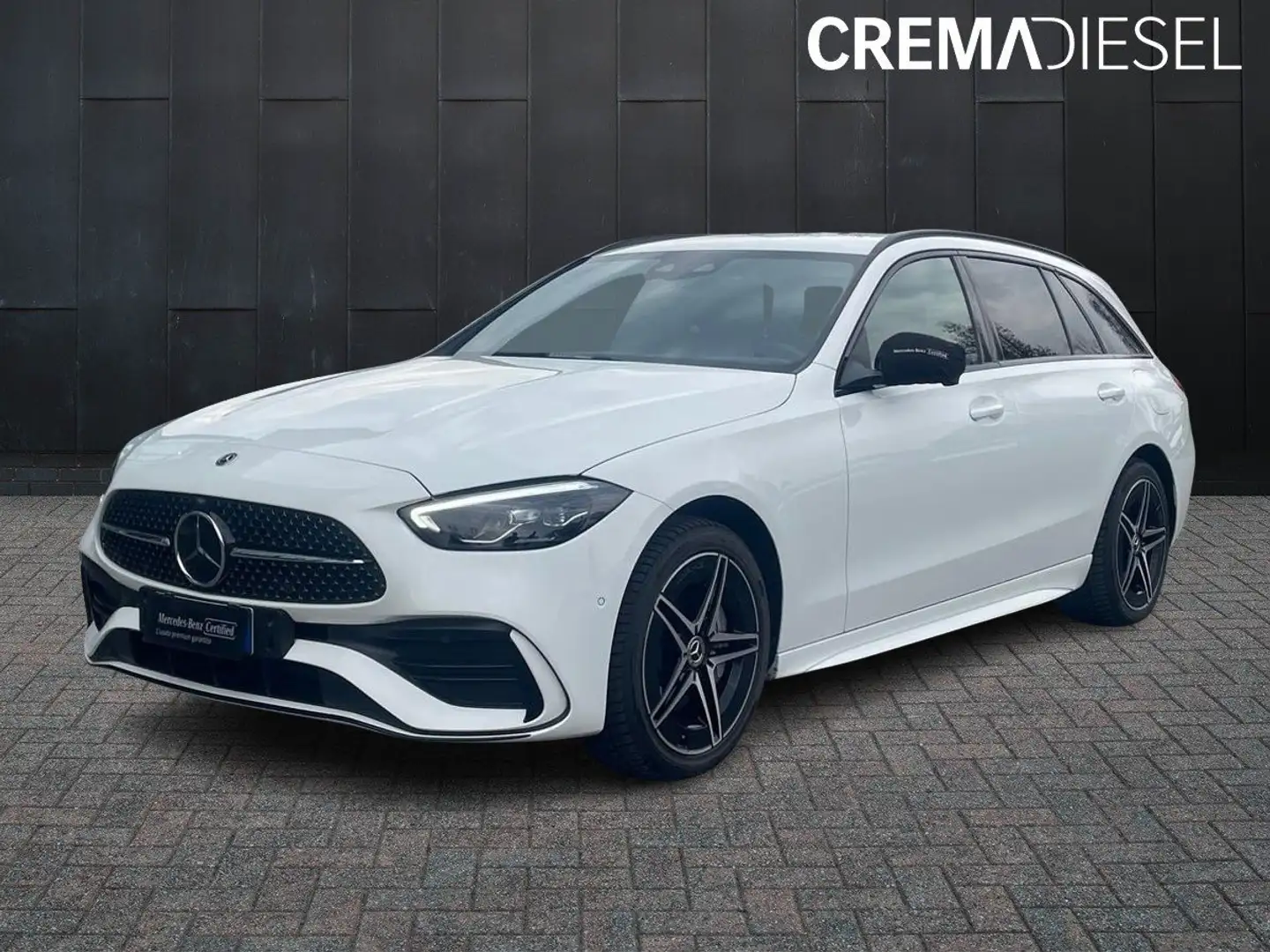 Mercedes-Benz C 300 C SW 300 de phev AMG Line Advanced auto Bianco - 1