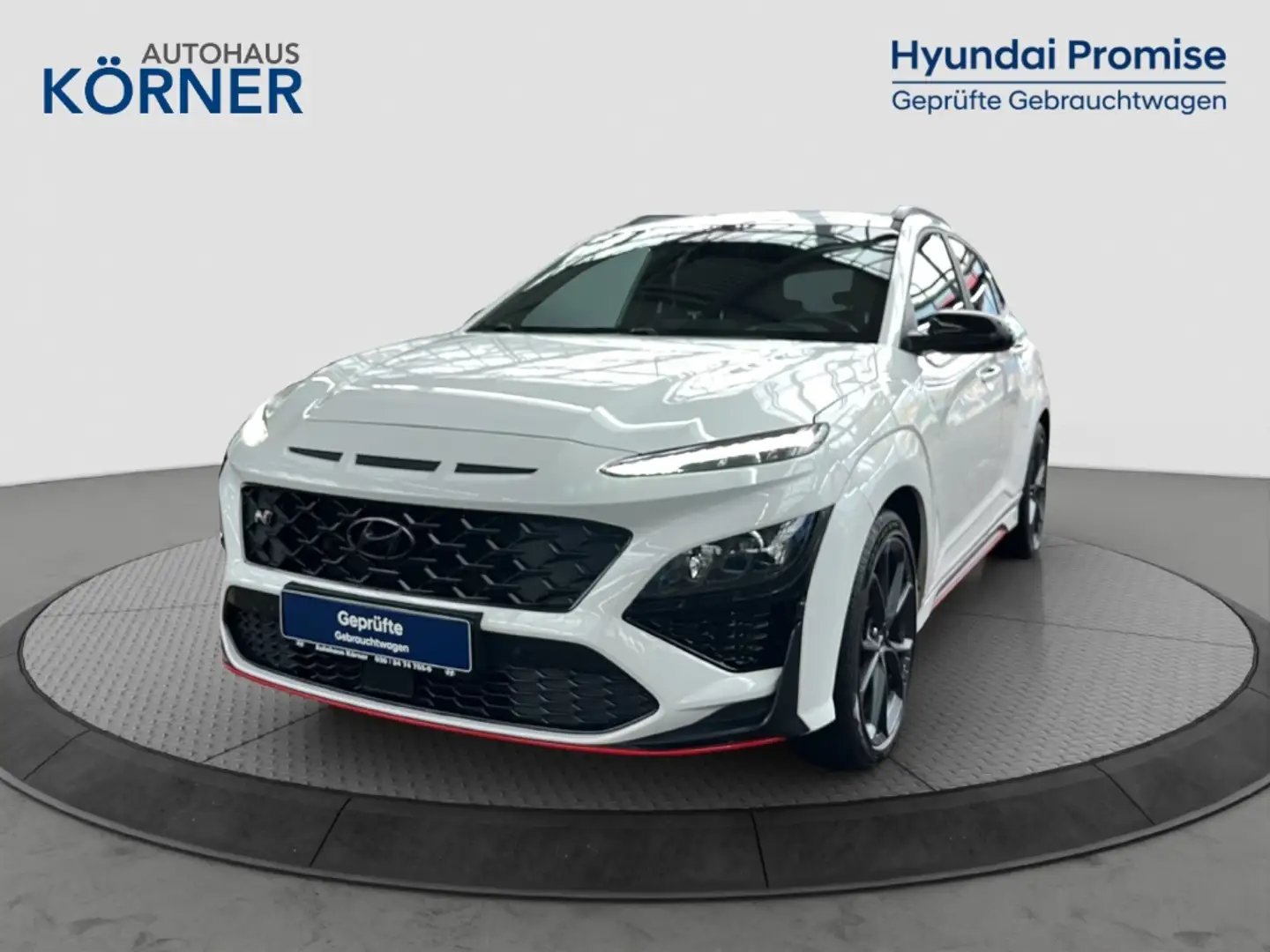 Hyundai KONA N Performance 2.0 T-GDI *ALCANTARA*AHK*LED*CAM* Bianco - 2