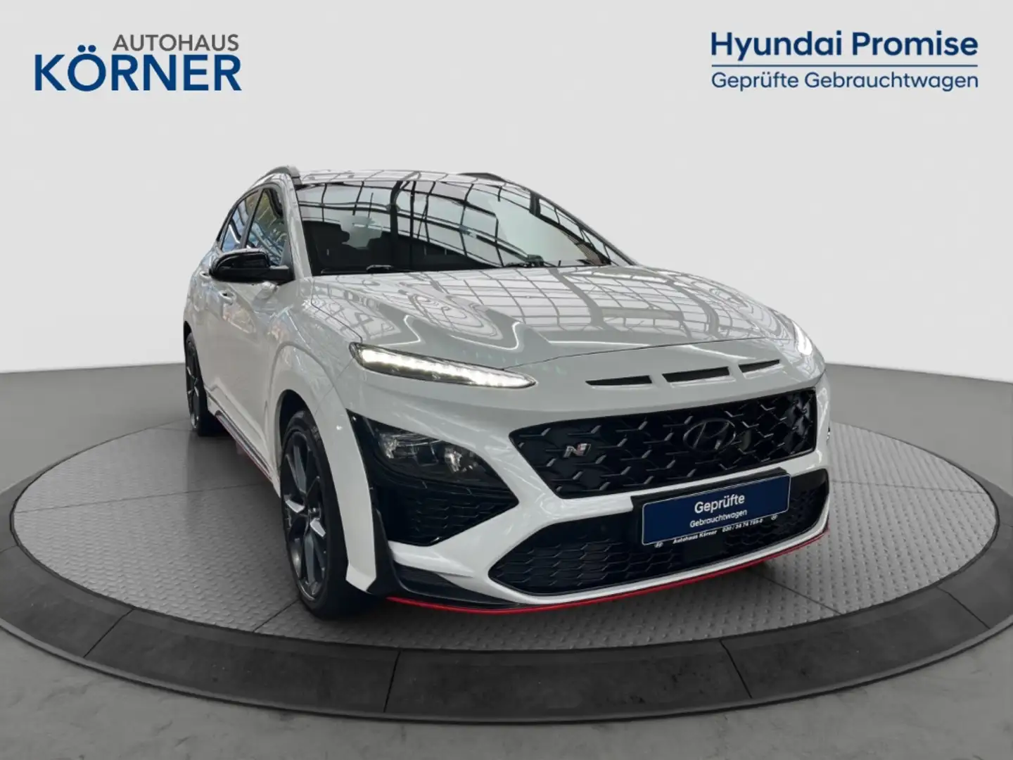 Hyundai KONA N Performance 2.0 T-GDI *ALCANTARA*AHK*LED*CAM* Bianco - 1