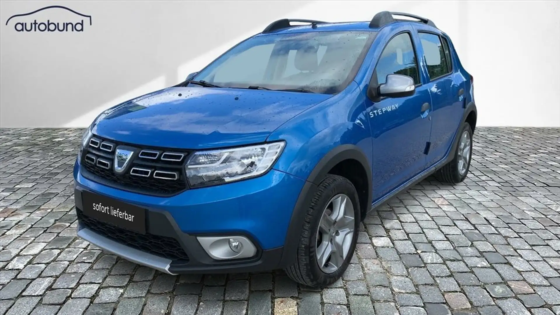 Dacia Sandero II Stepway 0,9 TCe Klimaautomatik Navi PDC Blau - 1