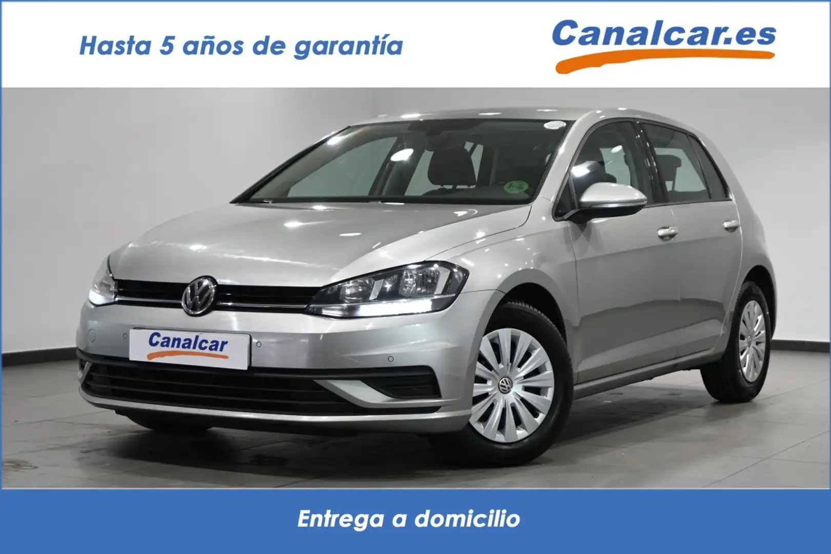 Volkswagen Golf 1.6TDI Business Edition DSG7 85kW Plateado - 1