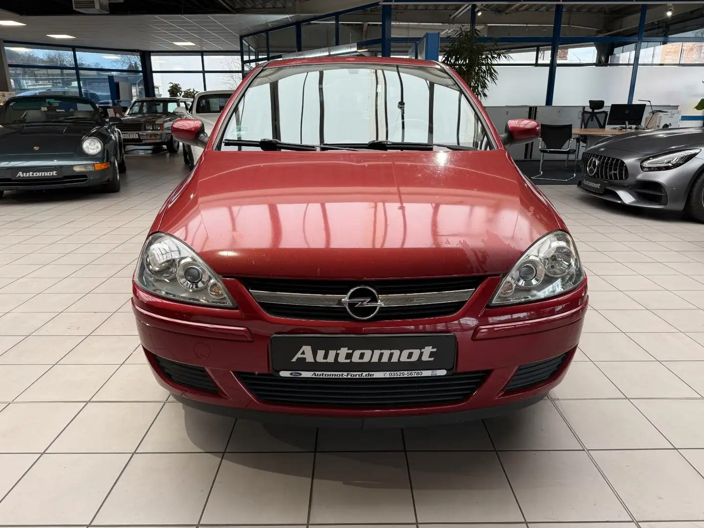 Opel Corsa C 1.2 Edition*Klima*Servo*5-türig Roşu - 2