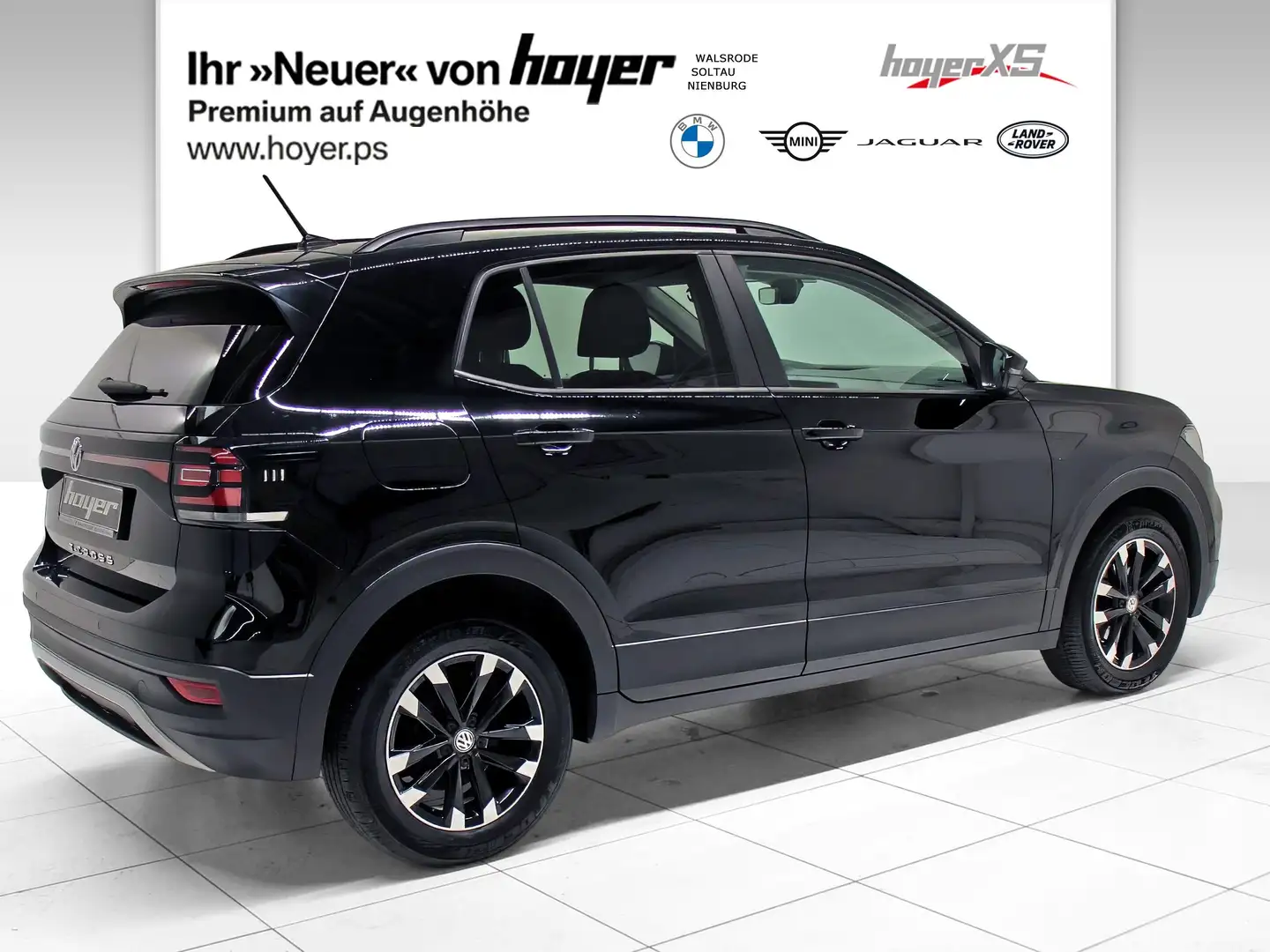 Volkswagen T-Cross 1.0 TSI OPF Klima LM Navi ACC PDC Schwarz - 2