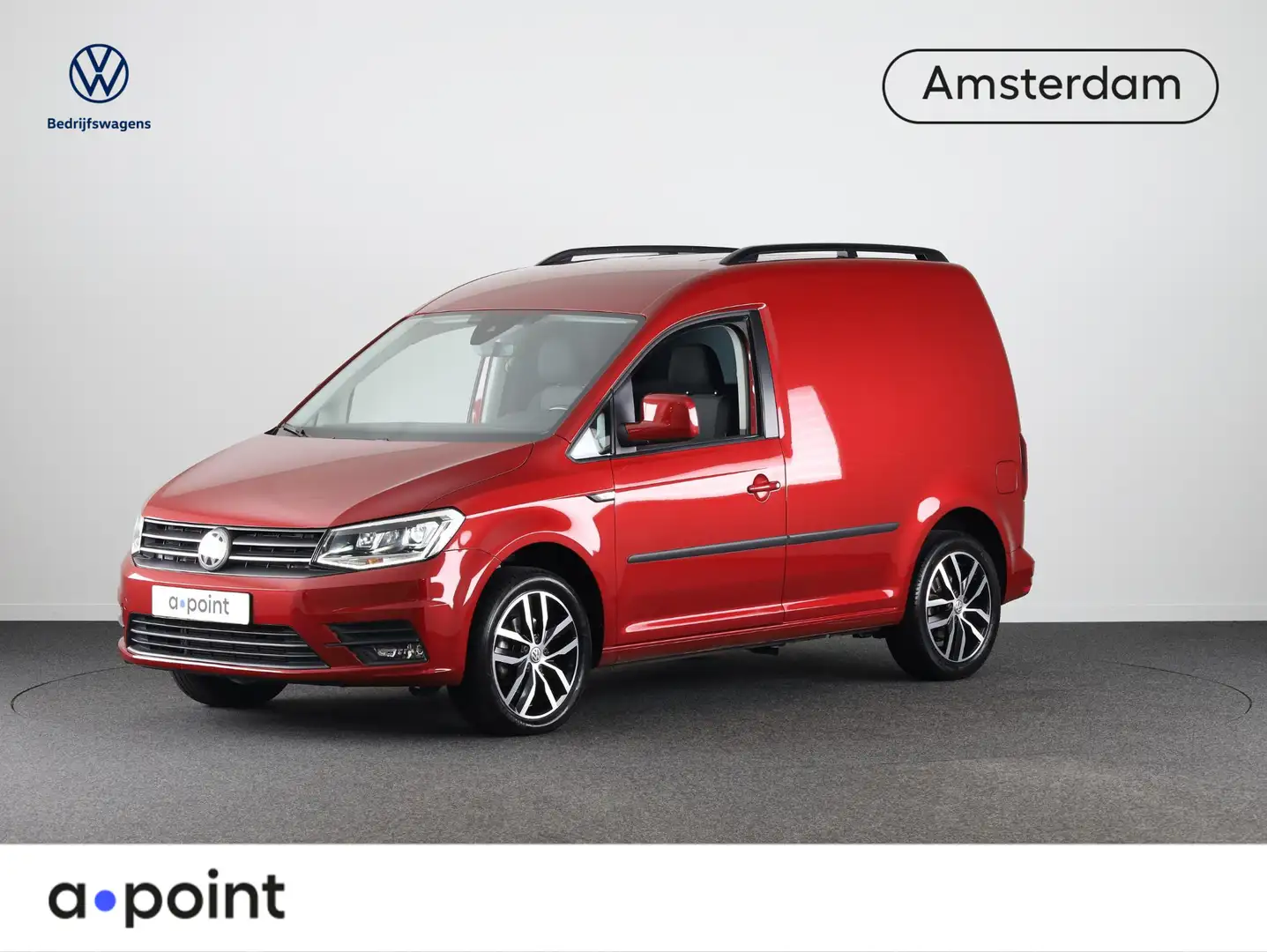 Volkswagen Caddy 2.0 TDI L1H1 BMT C-Edition AUTOMAAT | PDC | LMV Rood - 1