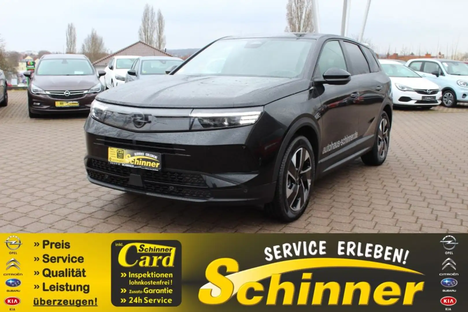 Opel Grandland 1.2 DI Hybrid 48 V Automatik GS Schwarz - 1