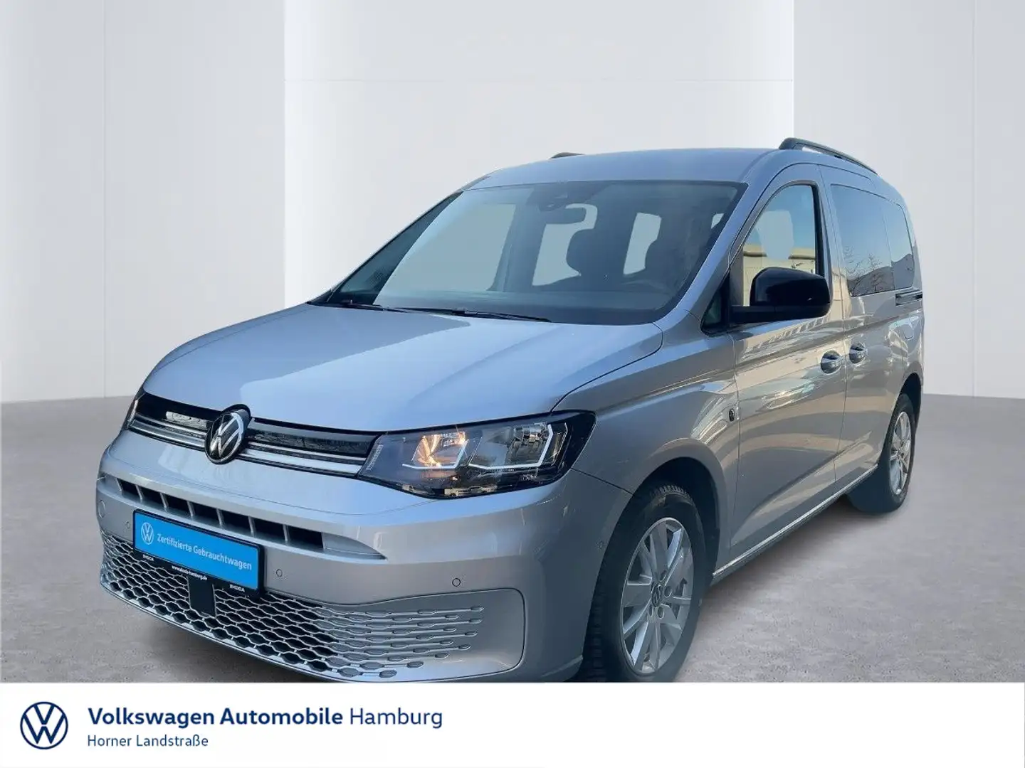 Volkswagen Caddy Life 2.0 TDI AHK Sitzheizung Einparkhilfe Silber - 1