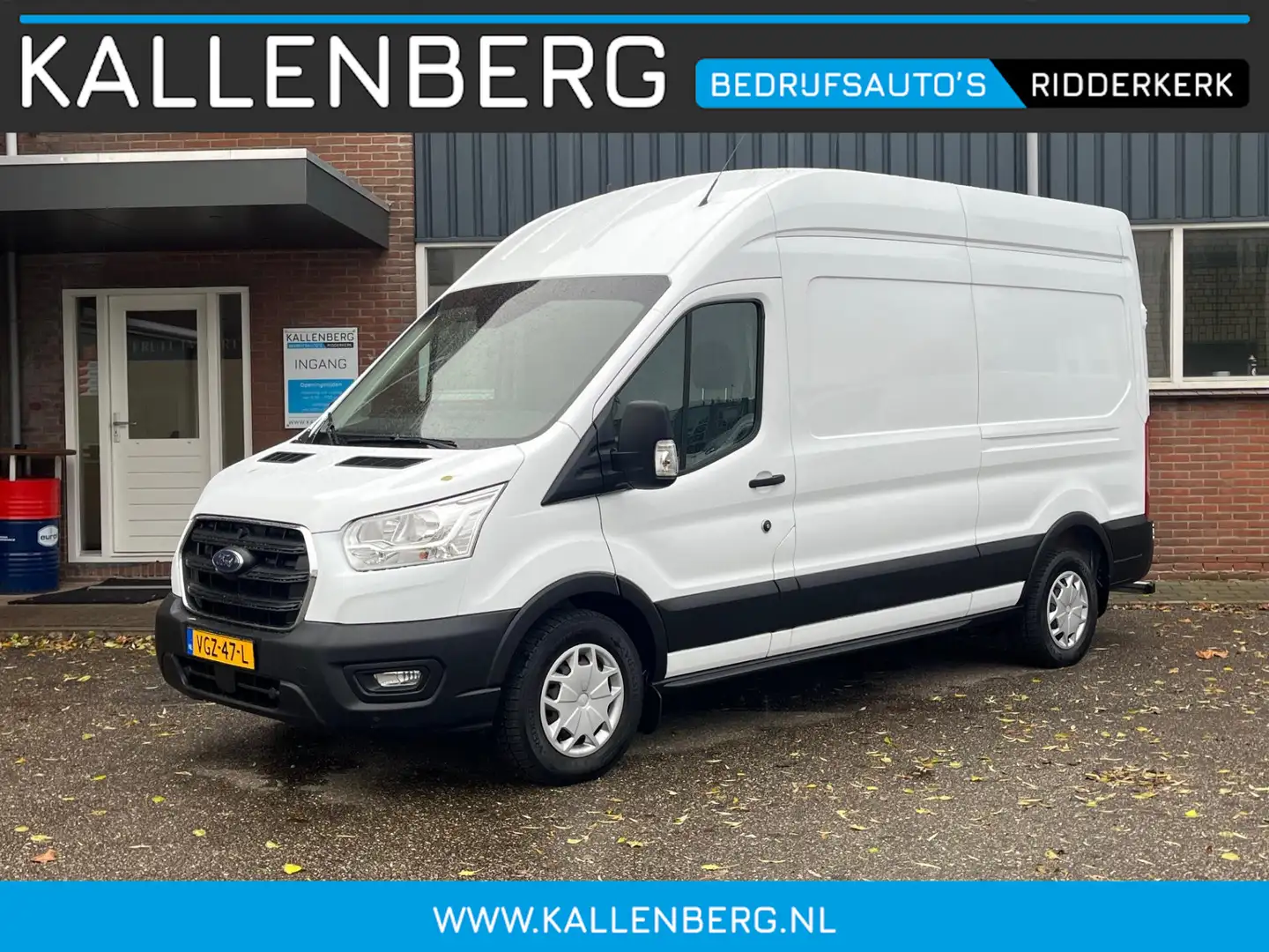 Ford Transit 350 2.0 TDCI L3H3 Trend Automaat / Werkplaats op w Blanc - 1