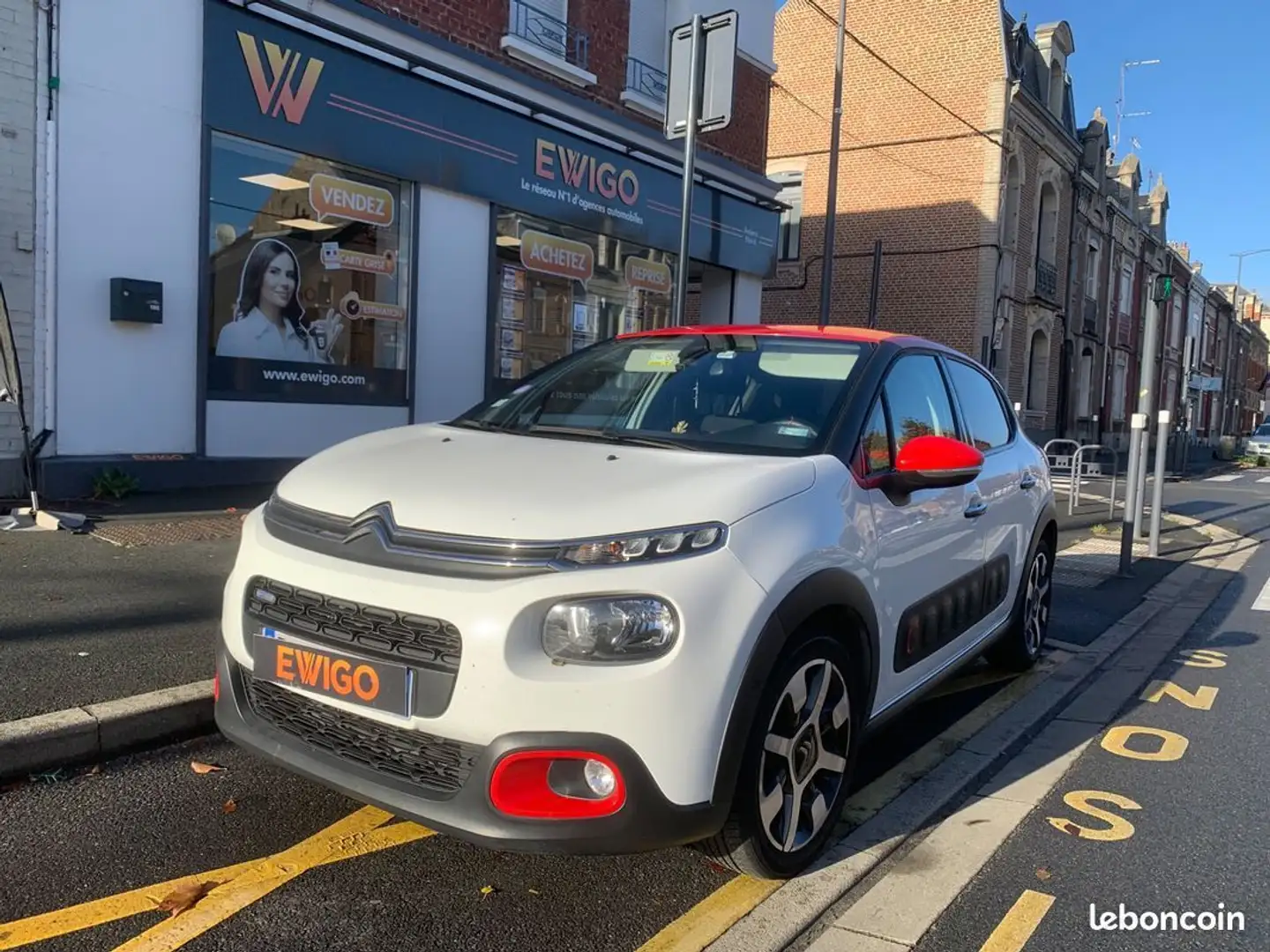 Citroen C3 generation-iii 1.2 puretech 110 feel start-stop Blanco - 1