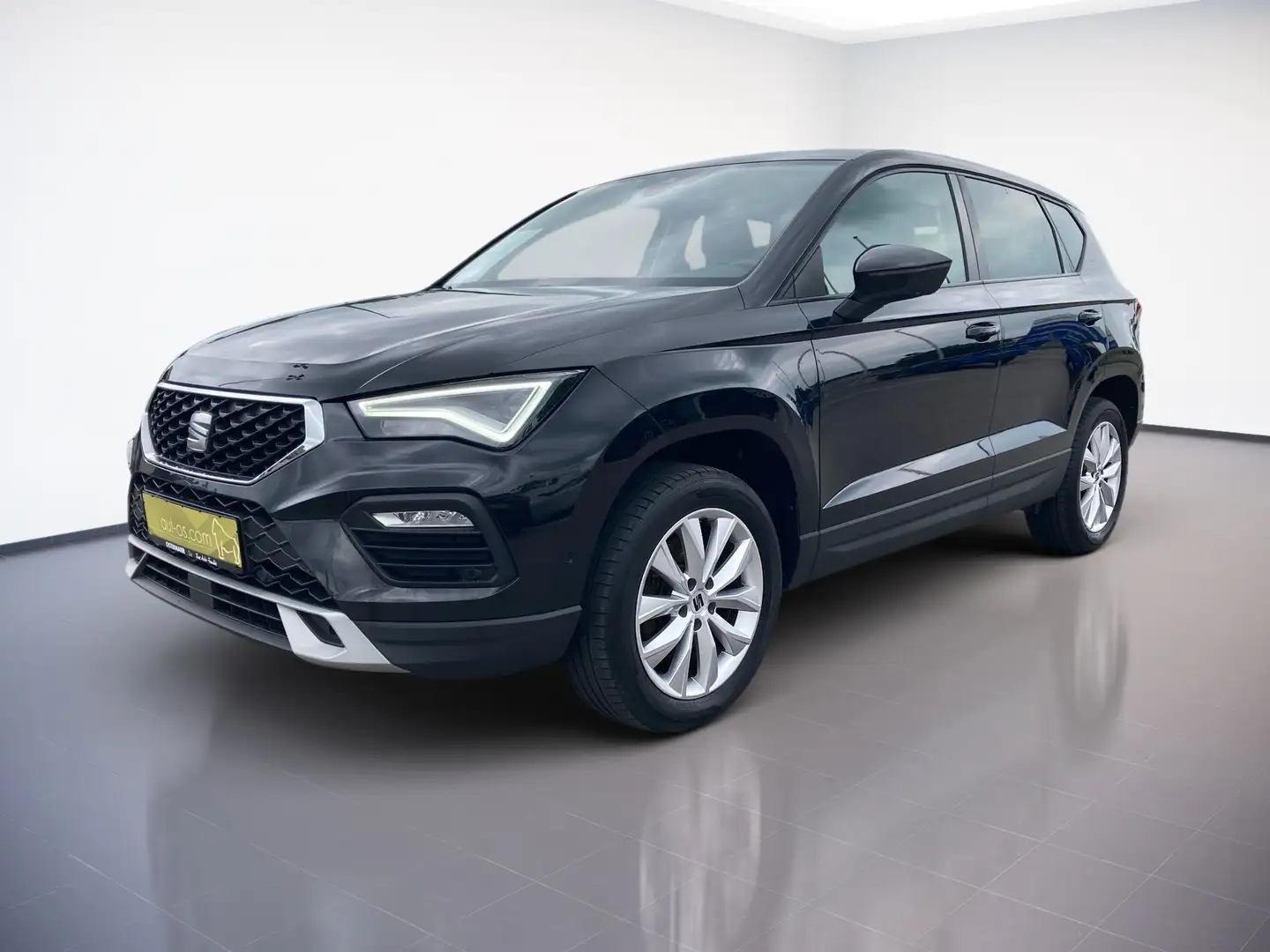 SEAT Ateca STYLE 2.0TDI 150PS DSG LED.AHK.NAVI.ACC.SHZG Schwarz - 2