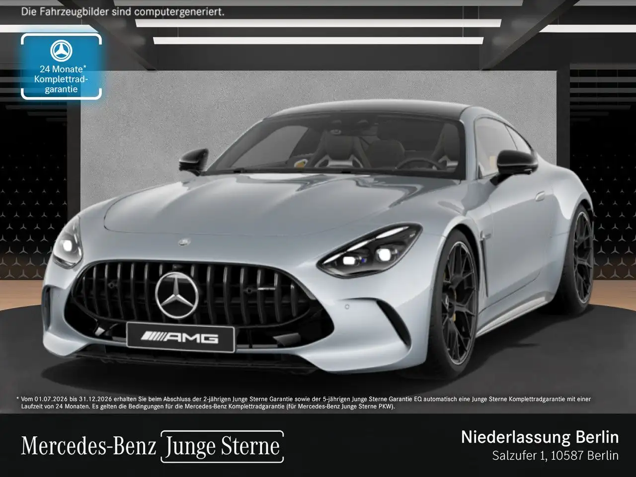 Mercedes-Benz AMG GT 63 Cp. 4M AMG Perf-Sitze Fahrass Pano HUD — photo 1 of 22