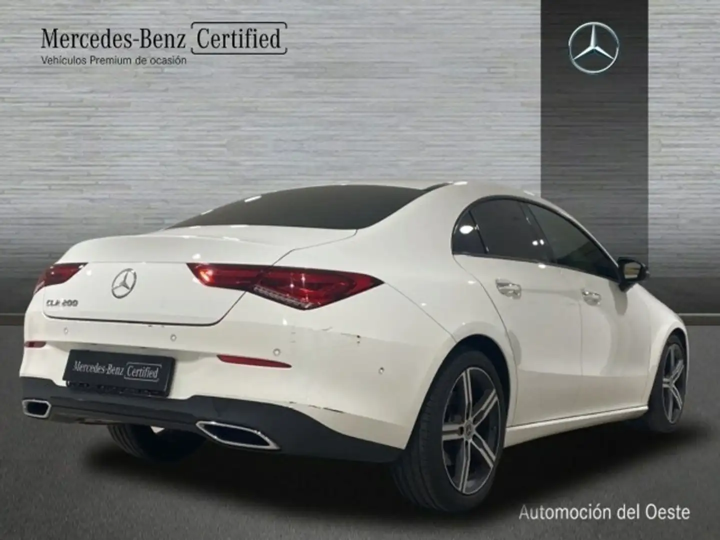 Mercedes-Benz CLA 200 progressive (euro 6d-temp) Blanc - 2