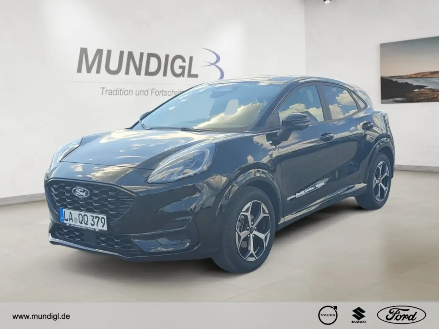 Ford Puma ST-Line Autom NAVI ACC Klimaaut RFK SHZ FSH LRH LE Schwarz - 1