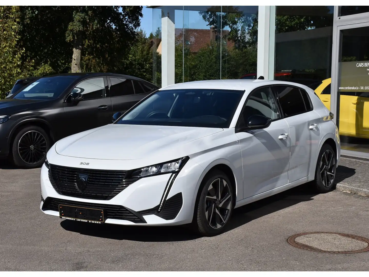 Peugeot 308 1.5 BlueHDI Allure EAT8 ACC GPS CAM LANE NEUVE Blanc - 2