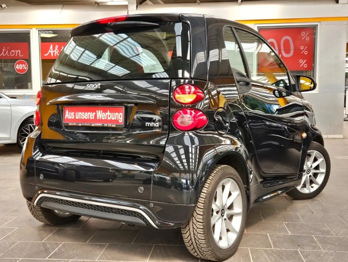 smart forTwo fortwo coupe Micro Hybrid*Klima*So+Wi-Räd Nero - 2