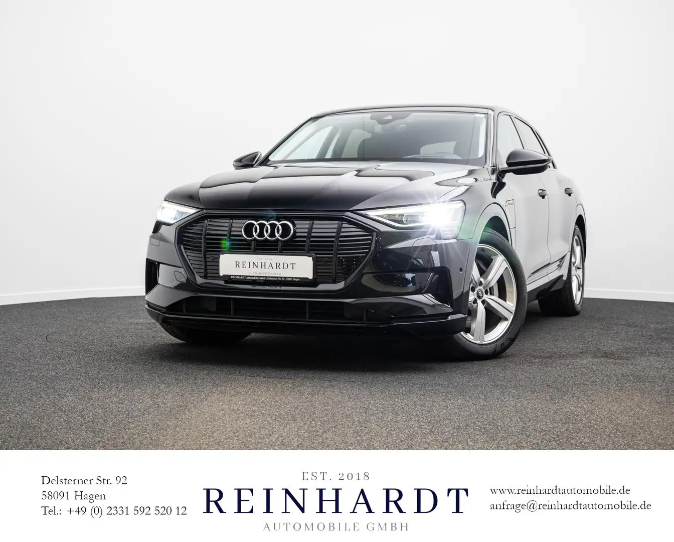 Audi e-tron 55 ADVANCED 20Z/ACC/DAB/HuD/NIGHT/KEYLESS Noir - 1