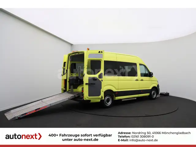 Volkswagen Crafter 35 Aut. *Rollstuhl-Rampe* 8-Sitze (5449)