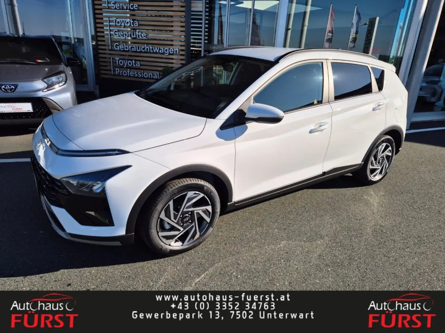 Hyundai BAYON GO Plus 1.0 T-GDI y5bu2 Weiß - 1