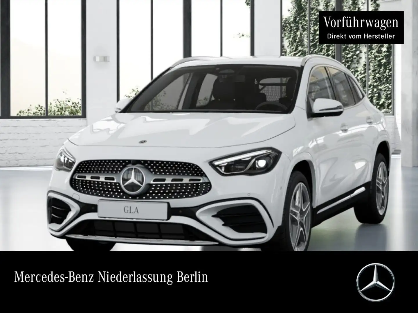 Mercedes-Benz GLA 180 AMG+360°+AHK+MULTIBEAM+TOTW+KEYLESS+7G Weiß - 1