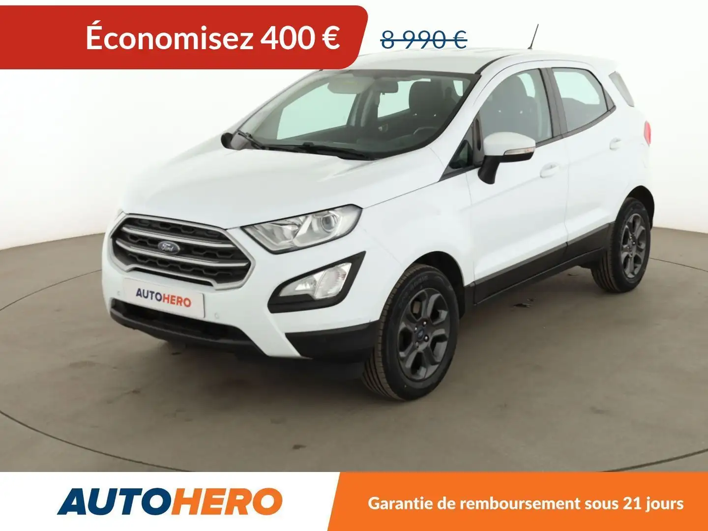 Ford EcoSport 1.0 EcoBoost Trend Blanc - 1