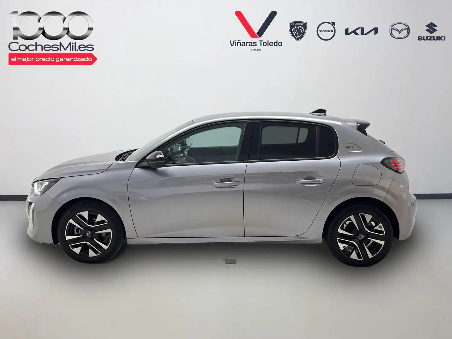 Peugeot 208 Allure Gasolina 100 S&S 6 Vel. MAN Gris - 2